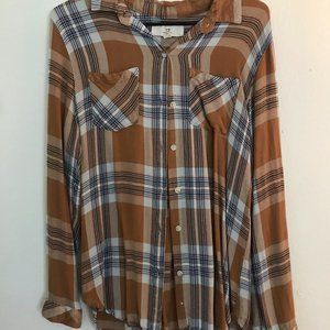 Thread Supply Soft Flannel Button Down